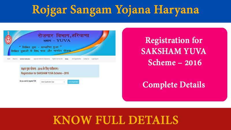 Rojgar Sangam Yojana Haryana