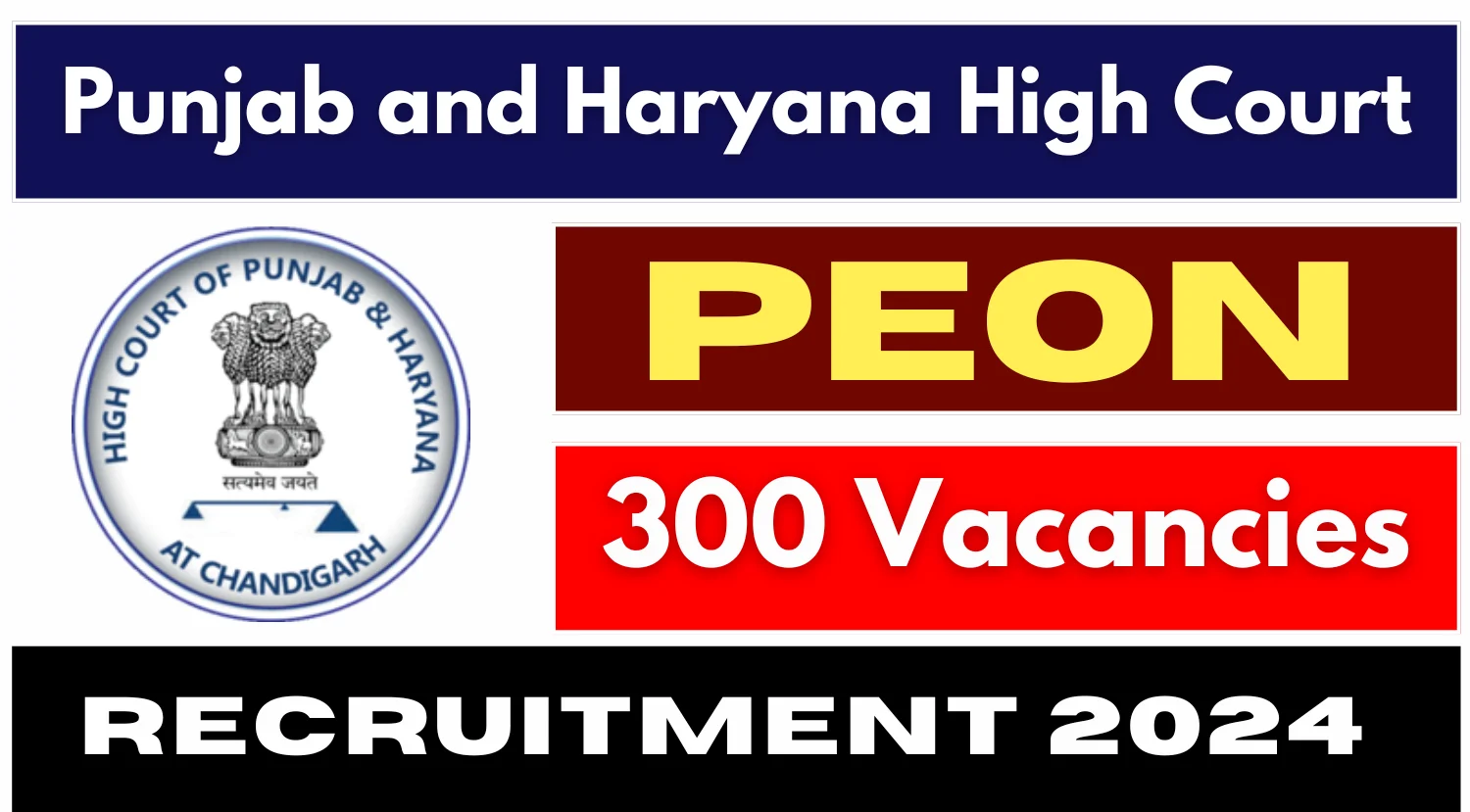 Punjab and Haryana High Court Peon Recruitment