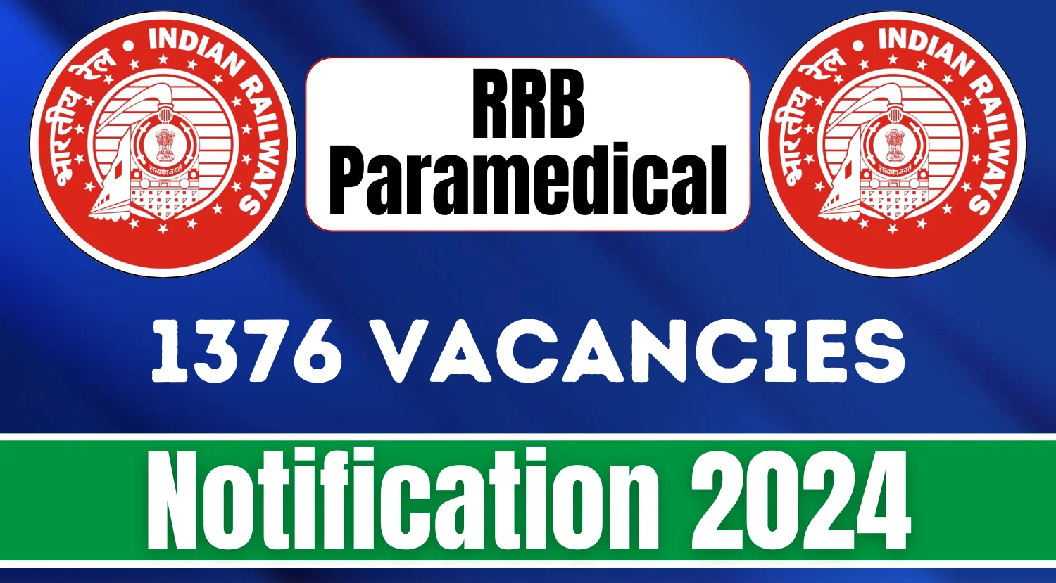 RRB Paramedical Recruitment 2024